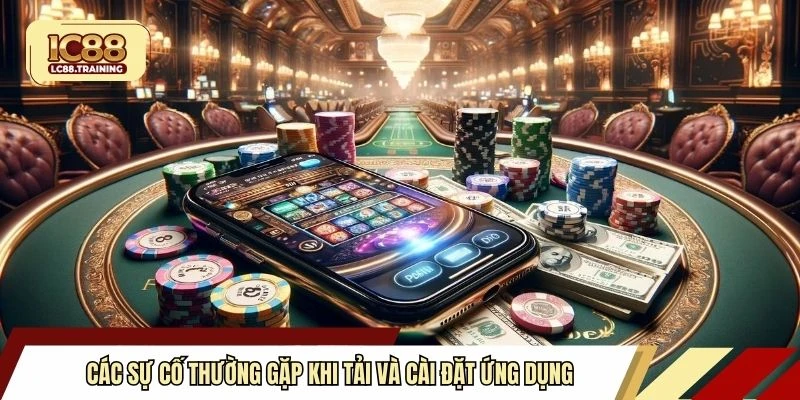Các sự cố thường gặp khi tải và cài đặt ứng dụng