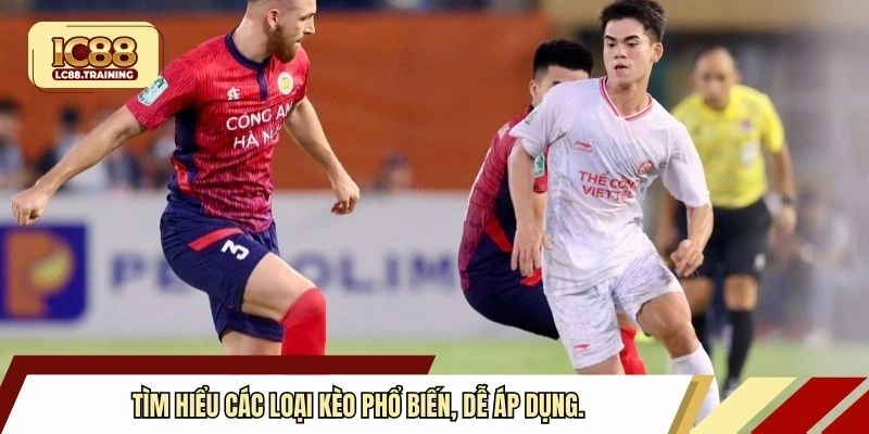 Tìm hiểu các loại kèo phổ biến, dễ áp dụng.